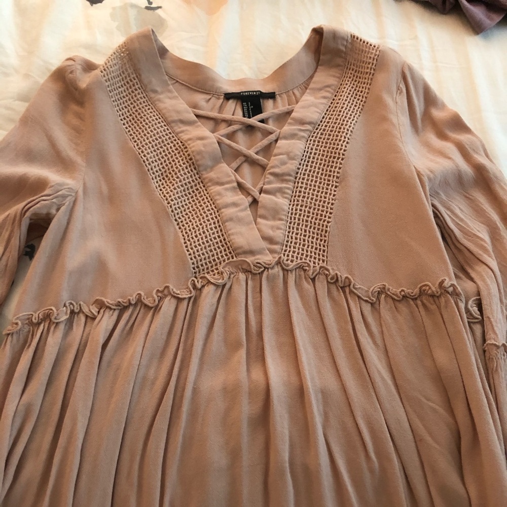 Pink, blush blouse